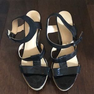 Calvin Klein black sandals. Just like new .